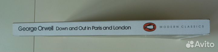 Книга George Orwell Down and Out in Paris and Lond