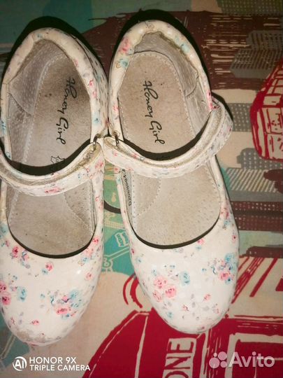 Туфли для девочки 29 размер