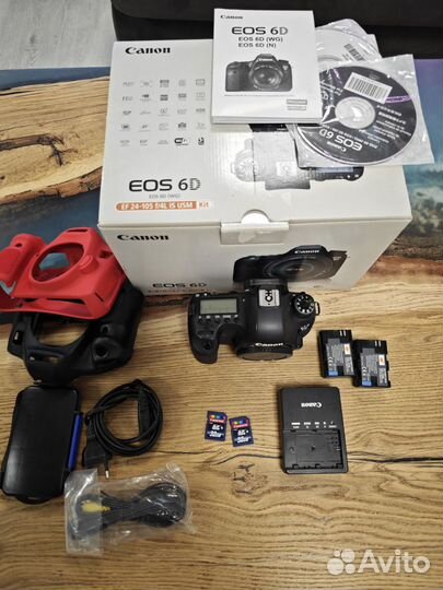 Зеркальный фотоаппарат Canon 6d
