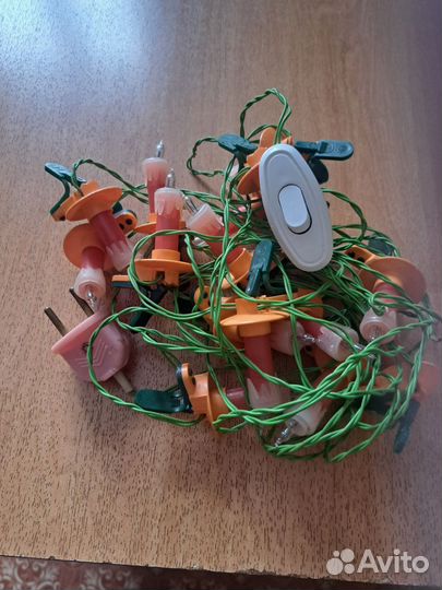 Елочная гирлянда СССР