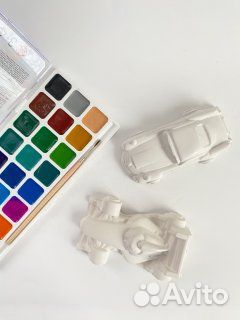 Фигурки из гипса для раскрашивания