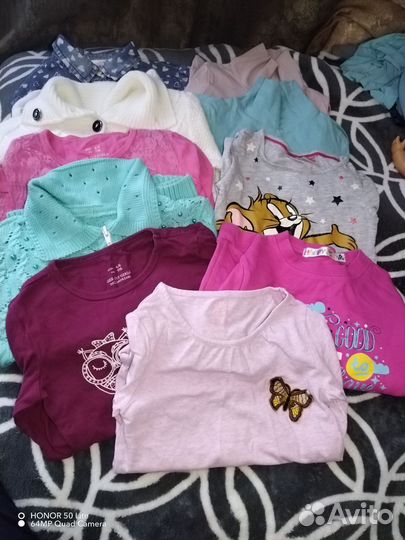 Пакет вещей на девочку 104-110р