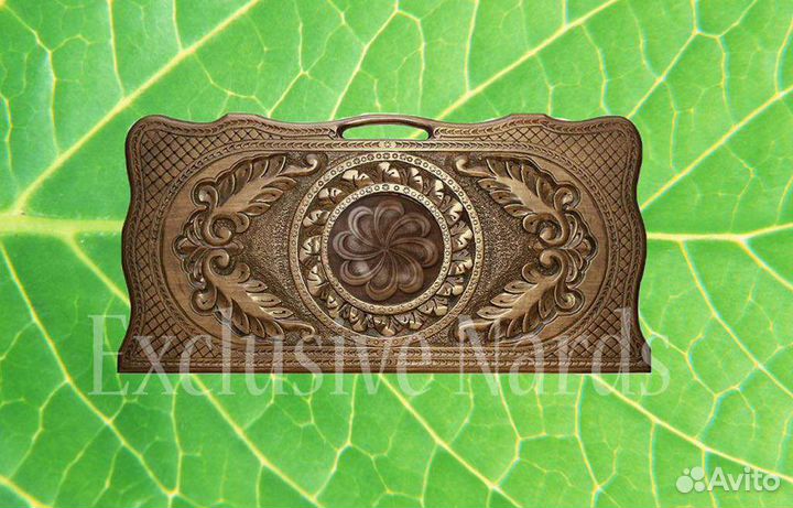 Нарды шахматы ручной работы резные