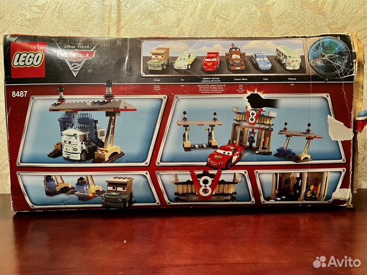 Lego cars 8487 Тачки 2 Кафе «У Фло»