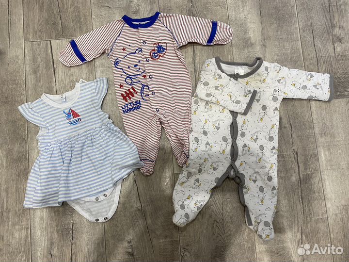 Вещи пакетом на девочку от 0 до 3 месяцев