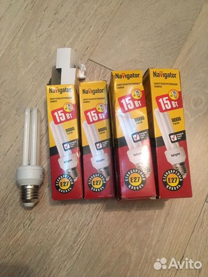 Лампа энергосберегающая цоколь Е27 15Вт