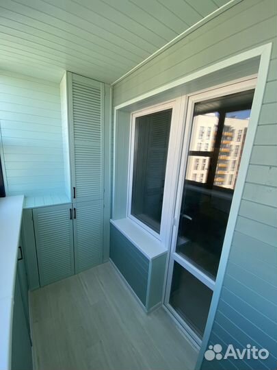 Обшивка балконов. Остекление. Утепление