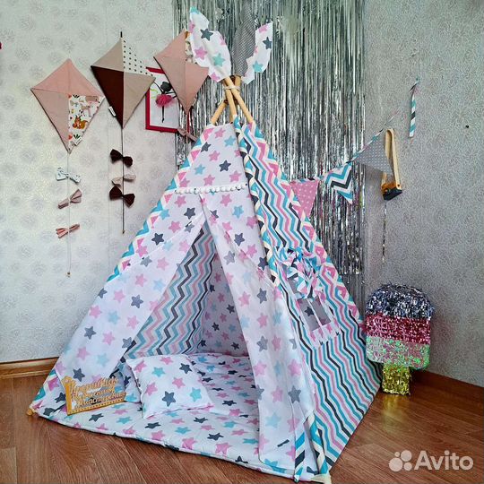 Детская палатка вигвам