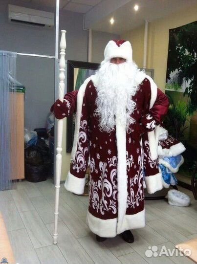 Карнавальный костюм деда мороза