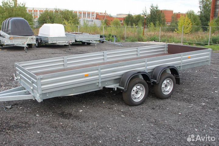 Прицеп двухосный легковой 4.6х1.5 м (категория В)