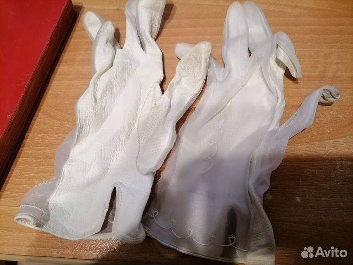 Перчатки женские лайковые СССР