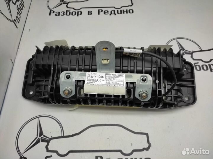 Подушка безопасности пасажирская w222 S-class 6