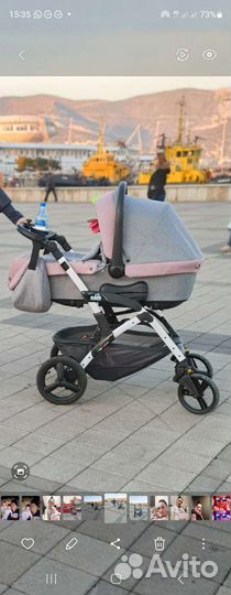 Коляска 3 в 1 кам