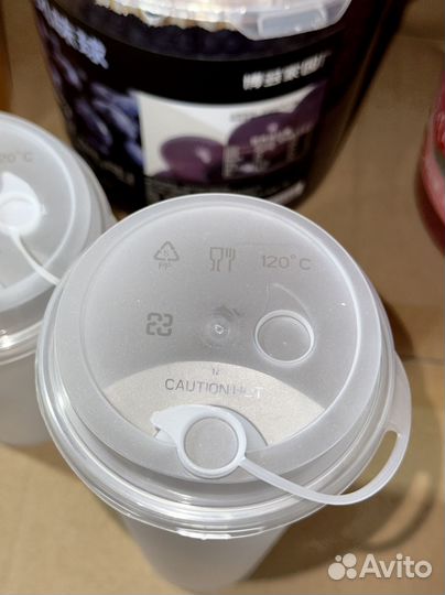 Плотные крышки для бабл ти