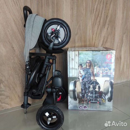 Коляска велосипед Rito plus air новые