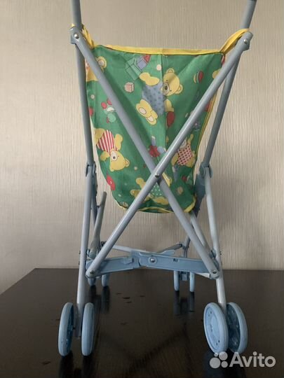 Коляска игрушечная складная
