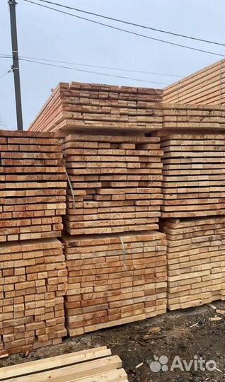 Обрезная доска все размеры