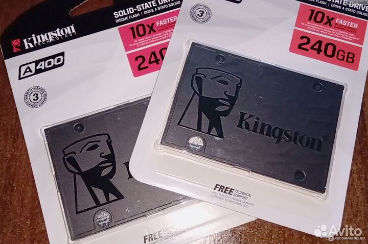 Жесткий диск kingston 240GB новый