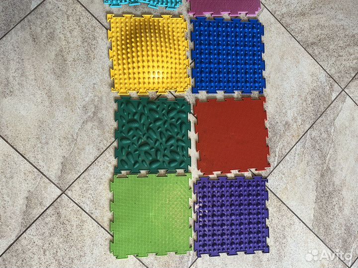 Ортопедический коврик ортодон 10 штук