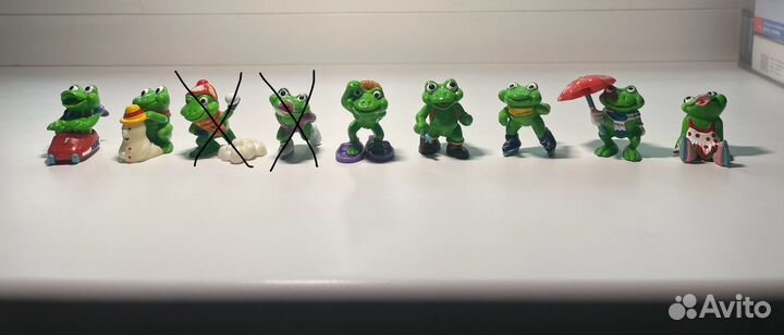 Серии киндер сюрприз