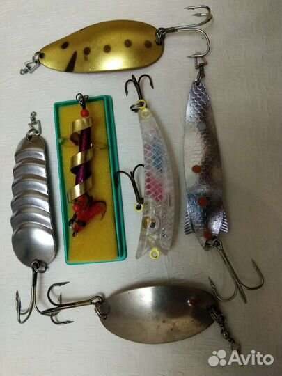 Блёсны Блесна Рыболовные снасти СССР Рыбалка