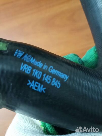 Патрубок интеркулера volkswagen passat b6 2,0