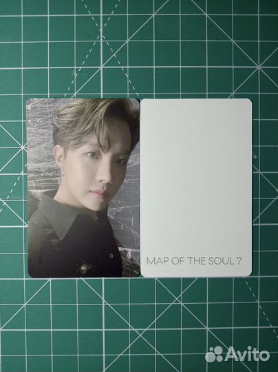 Офишл карточка J-hope bts mots7, версия 2