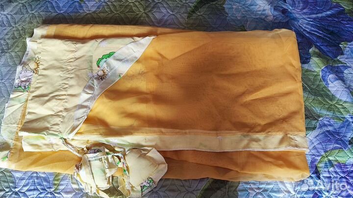 Бортики и балдахин в кроватку