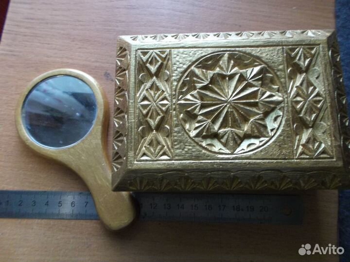 Шкатулка веер