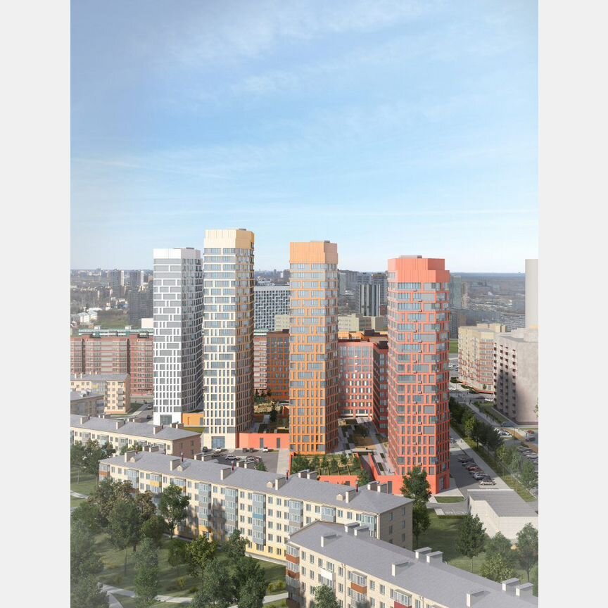 3-к. квартира, 78,3 м², 20/25 эт.