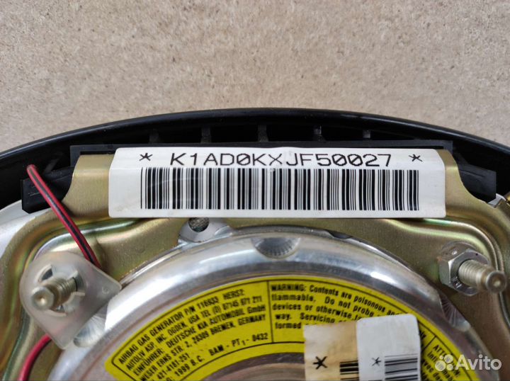 Подушка безопасности водителя Спортейдж 1