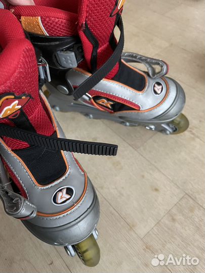 Коньки роликовые раздвижные