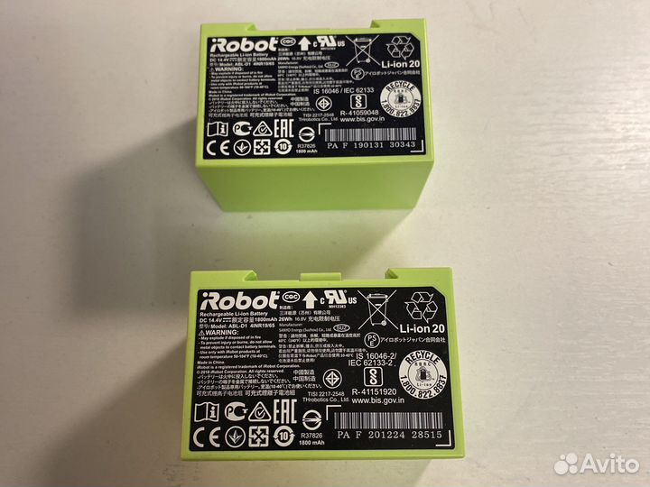 Irobot Roomba аккумулятор Li-ion 1800mAh