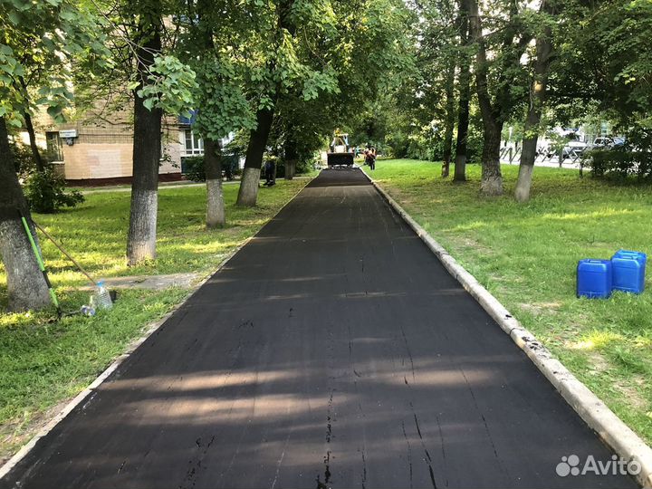 Асфальтирование, благоустройство, укладка