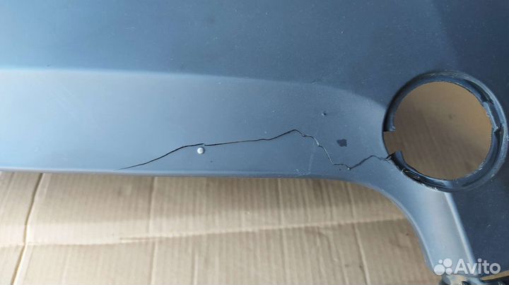 Передний бампер некст левая