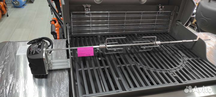 Электрический вертел weber 7654 для genesis