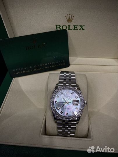 Часы rolex lady datejust с гарантией