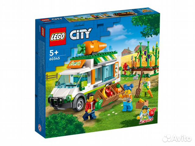 Lego City 60345 Фургон для фермерского рынка