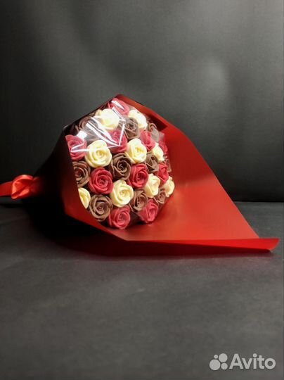Букет - 29 Роз из Шоколада к 1 Сентября