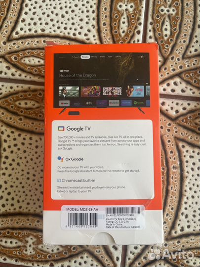 Smart tv приставка xiaomi mi box 2