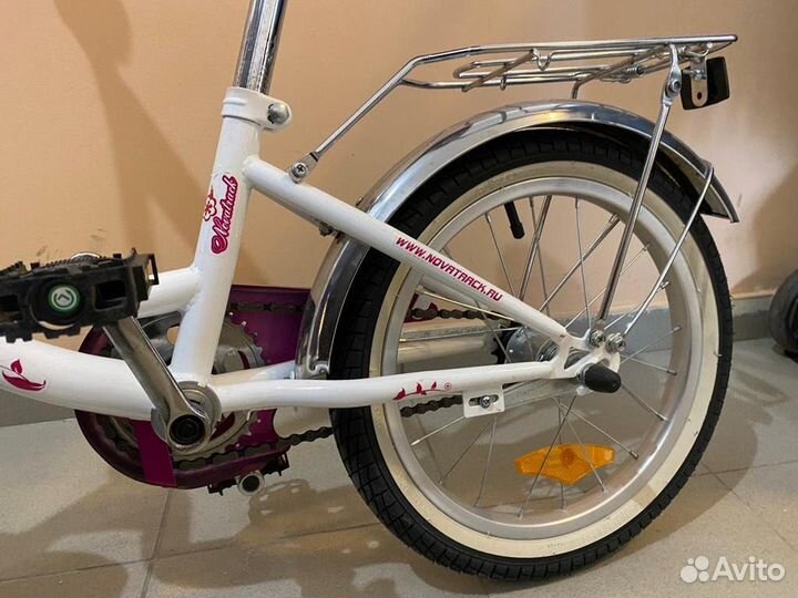 Детский велосипед Novatrack Butterfly 16