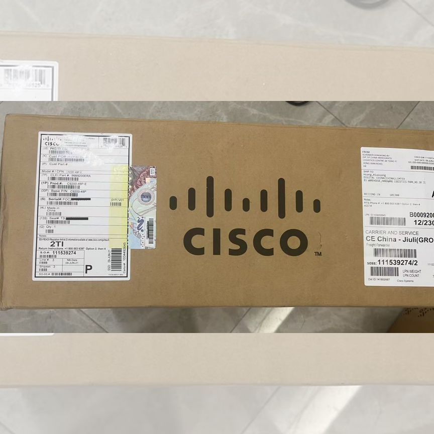 [C9200-48P-E] Коммутатор Cisco Ref C9200-48p-E
