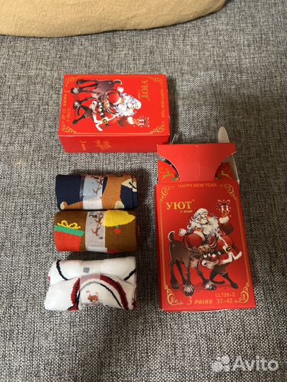 Носки новогодние
