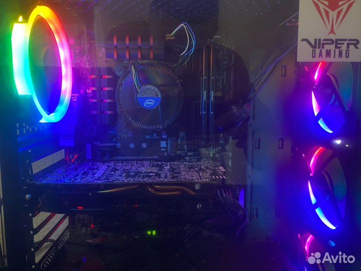 Игровой компьютер Intel core I7 4770K RX 580 8GB
