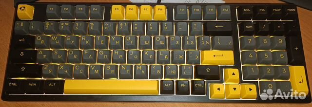 Doubleshot PBT кейкапы от Akko 3098b с кириллицей купить в Москве ...