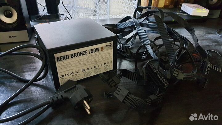 Блок питания AeroCool aero bronze 750W