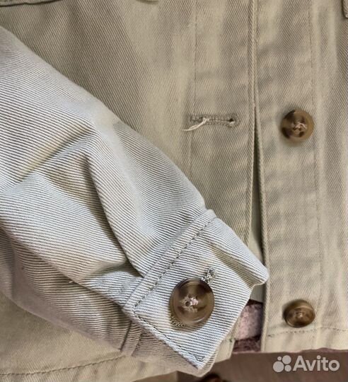 Джинсовый куртка-жакет и брюки-кюлоты