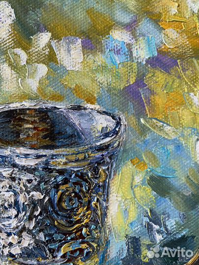 Картина маслом 30 на 30 