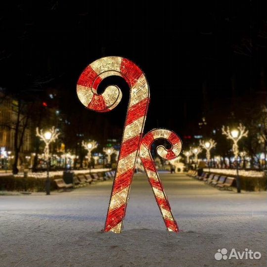 Большое LED Дерево.Светящиеся фигуры новогодние