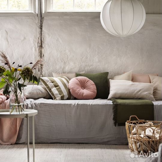 Kransborre Подушка 704.866.54 Светло-розовая 40 см